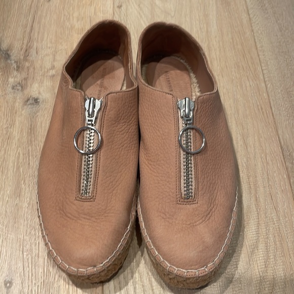 ALEXANDER WANG pink leather espadrilles - Picture 10 of 10